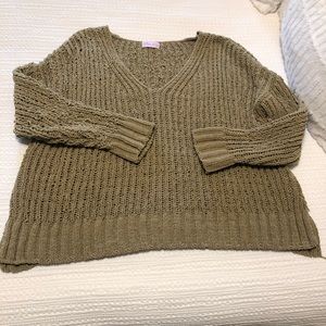 Off the shoulder sweater